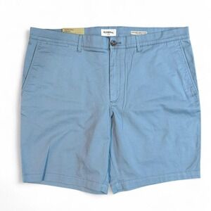 NWT Goodfellow The Wear Everywhere coll. Blue Flat front chino shorts size 40